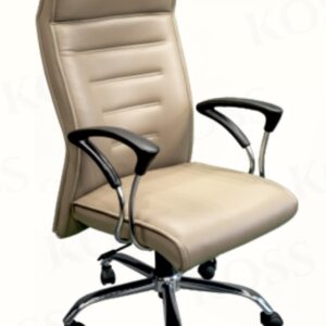ComfortPlus™ White Revolving Office Chair – Heavy-Duty Design with Ultimate Comfort