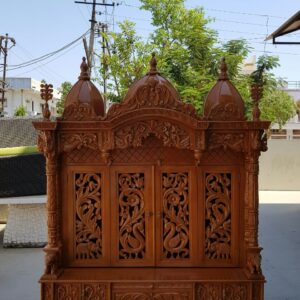 DivineWood™ Wooden Temple – Handcrafted Elegance for Your Home
