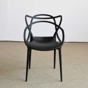 Black Colored Designer Metal Chair