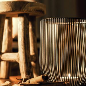 Decorative Material Bowl for Lamps and Divas